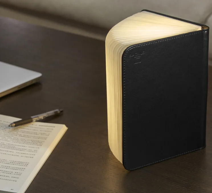 Baladeuse Livre, Smart Book Large, noir, L17cm, H21,5cm - Gingko