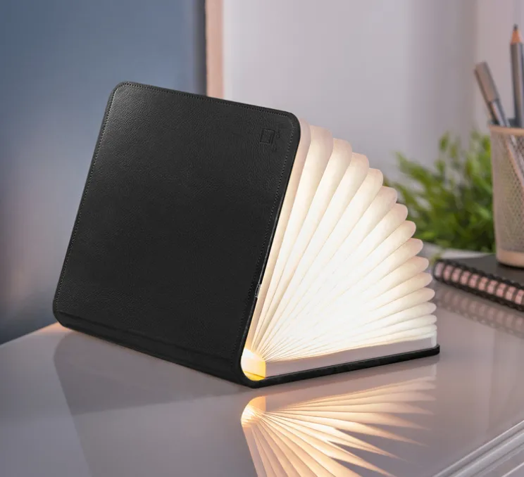 Baladeuse Livre, Smart Book Large, noir, L17cm, H21,5cm - Gingko