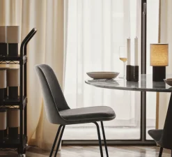 Baladeuse, Manhattan SC52, bronze, toile, LED, 2700K, 100lm, Ø13cm, H25cm - Andtradition