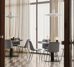 Baladeuse, Manhattan SC52, bronze, toile, LED, 2700K, 100lm, Ø13cm, H25cm - Andtradition