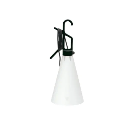 Baladeuse, Mayday, noir, Ø22cm, H53cm - Flos