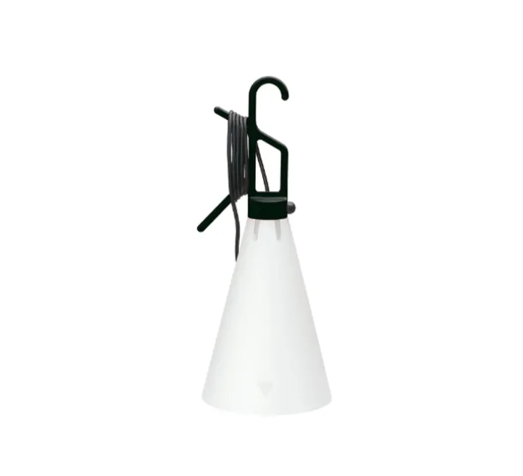 Baladeuse, Mayday, noir, Ø22cm, H53cm - Flos