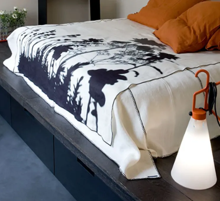 Baladeuse, Mayday, orange, Ø22cm, H53cm - Flos