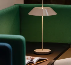 Baladeuse, Mayfair Mini, beige, LED, dim, 2700k, 175 lm, IP20, Ø20cm, H38cm - Vibia