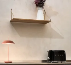 Baladeuse, Mayfair Mini, rouge terre, LED, dim, 2700k, 175 lm, IP20, Ø20cm, H38cm - Vibia