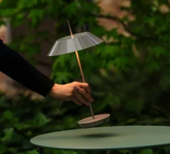 Baladeuse, Mayfair Mini, vert, LED, dim, 2700k, 175 lm, IP20, Ø20cm, H38cm - Vibia