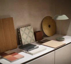 Baladeuse, Mayfair Mini, vert, LED, dim, 2700k, 175 lm, IP20, Ø20cm, H38cm - Vibia