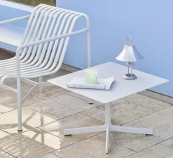 Baladeuse, Mousqueton, acier brossé, IP44, LED, dim, 2550K, 157 lm, Ø19,5cm, H30,5cm - HAY