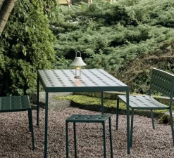 Baladeuse, Mousqueton, blanc perlé, IP44, LED, dim, 2550K, 157 lm, Ø19,5cm, H30,5cm - HAY