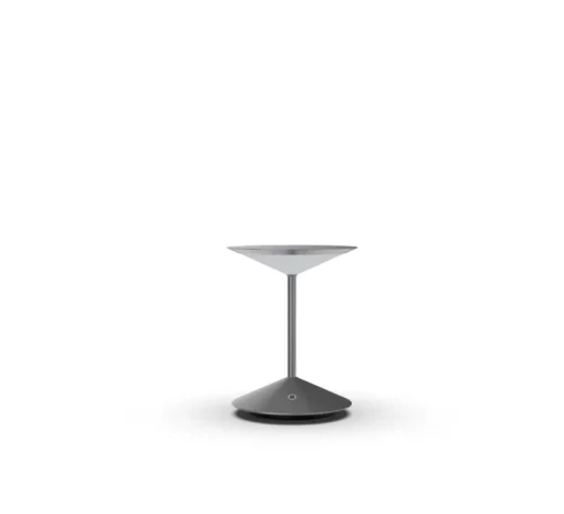 Baladeuse, Narciso, petit, gris, LED, dim, 3000K, Ø16cm, H20cm - Penta