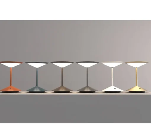 Baladeuse, Narciso, petit, gris, LED, dim, 3000K, Ø16cm, H20cm - Penta