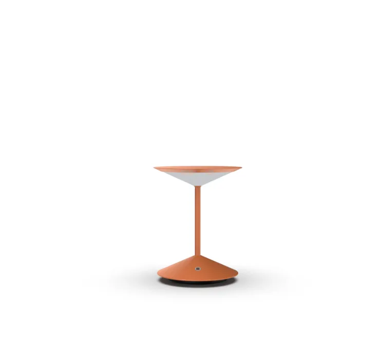 Baladeuse, Narciso, petit, orange, LED, dim, 3000K, Ø16cm, H20cm - Penta
