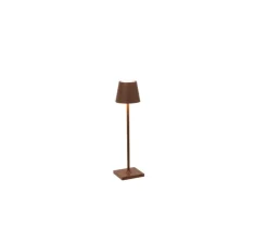 Baladeuse, Poldina Micro, cuivre, IP65, LED, dim, 2200-3000K, 195 lm, Ø7cm, H27,5cm - Zafferano