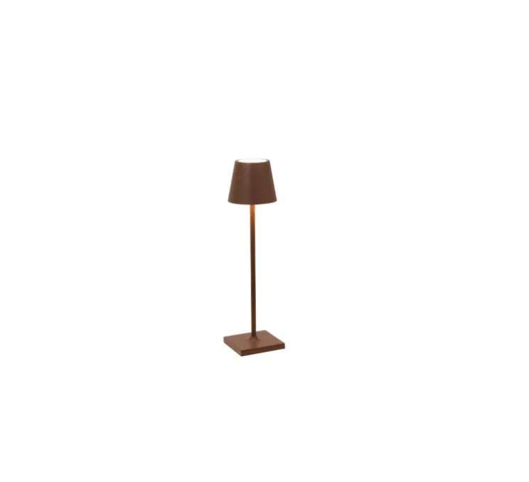 Baladeuse, Poldina Micro, cuivre, IP65, LED, dim, 2200-3000K, 195 lm, Ø7cm, H27,5cm - Zafferano