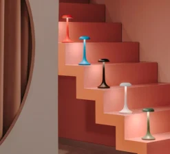 Baladeuse, Portobello, blanc, IP44, LED, dim, 2700K, 137 lm, Ø12cm, H26,5cm - LEDS C4