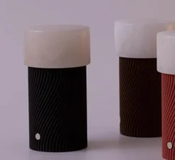 Baladeuse, Rizzo, noir, LED, dim, 3000K, 250 lm, Ø9cm, H16cm - Robin
