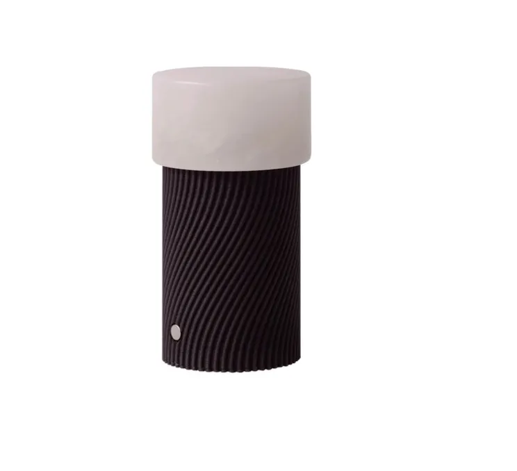 Baladeuse, Rizzo, noir, LED, dim, 3000K, 250 lm, Ø9cm, H16cm - Robin