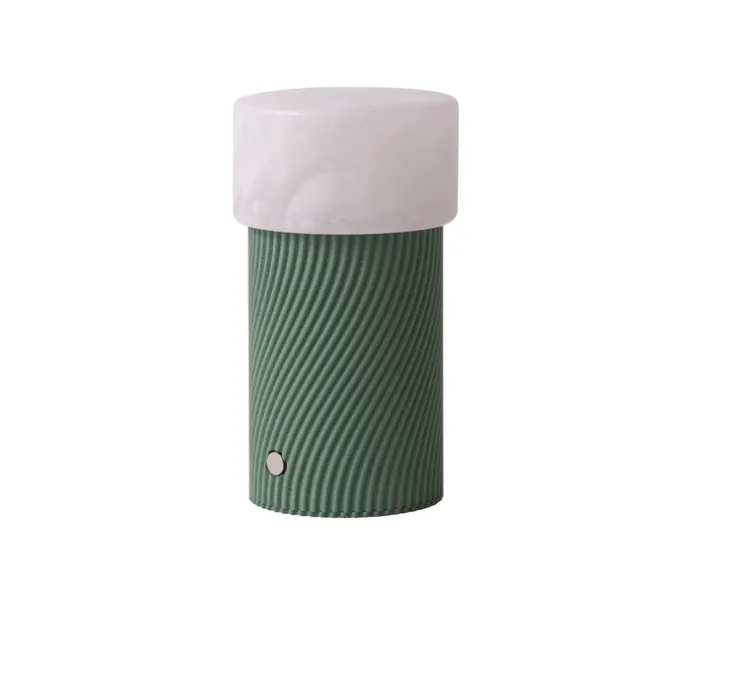 Baladeuse, Rizzo, vert, LED, dim, 3000K, 250 lm, Ø9cm, H16cm - Robin