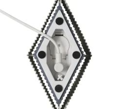 Baladeuse, Romb Mini, blanc coton, IP44, L8cm, H19cm - Pholc