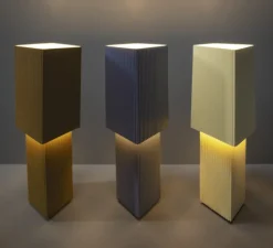 Baladeuse, Romb Mini, blanc coton, IP44, L8cm, H19cm - Pholc