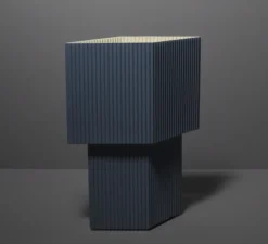 Baladeuse, Romb Mini, bleu, IP44, L8cm, H19cm - Pholc