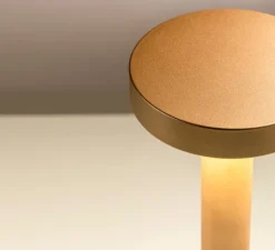 Baladeuse, TeTaTeT, or mat, LED, 2700K, 165lm, Ø9cm, H34,5cm - Davide Groppi