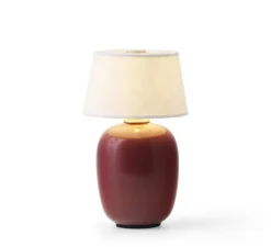 Baladeuse, Torso, rubis, LED, dim, 2700K, 150lm, Ø11,7cm, H19,6cm - Audo Copenhagen