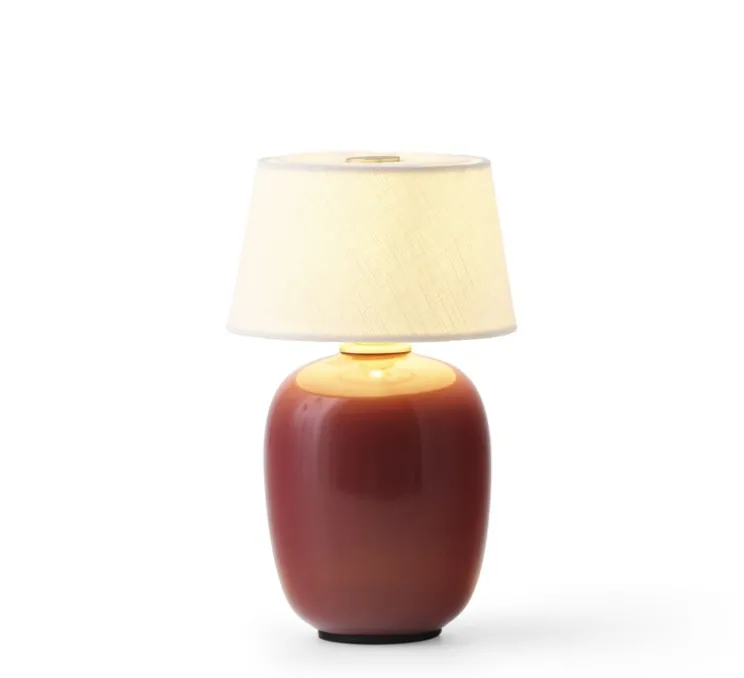 Baladeuse, Torso, rubis, LED, dim, 2700K, 150lm, Ø11,7cm, H19,6cm - Audo Copenhagen