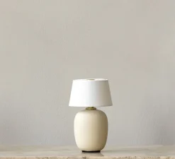 Baladeuse, Torso, sable, LED, dim, 2700K, 150lm, Ø11,7cm, H19,6cm - Audo Copenhagen