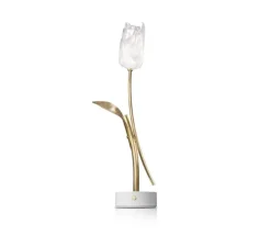 Baladeuse, Tulip Battery, blanc, LED, dim, 3000K, 150 lm, L8,5cm, H38cm - Slamp