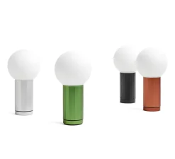 Baladeuse, Turn On, vert, LED, 2700K, 250lm, Ø10cm, H19,5cm - HAY