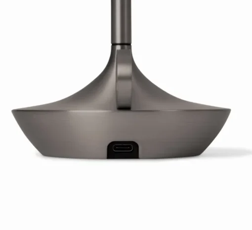 Baladeuse, Wick, Graphite, LED, dim, 2600K, Ø12cm, H26cm - Graypants