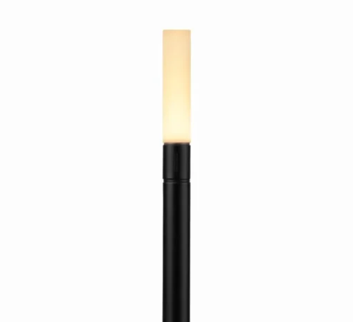 Baladeuse, Wick, noir, LED, dim, 2600K, lm, Ø12cm, H26cm - Graypants