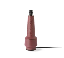Base pour lampe, Retro Stoneware, violet, Ø16,5cm, H48cm - HK Living
