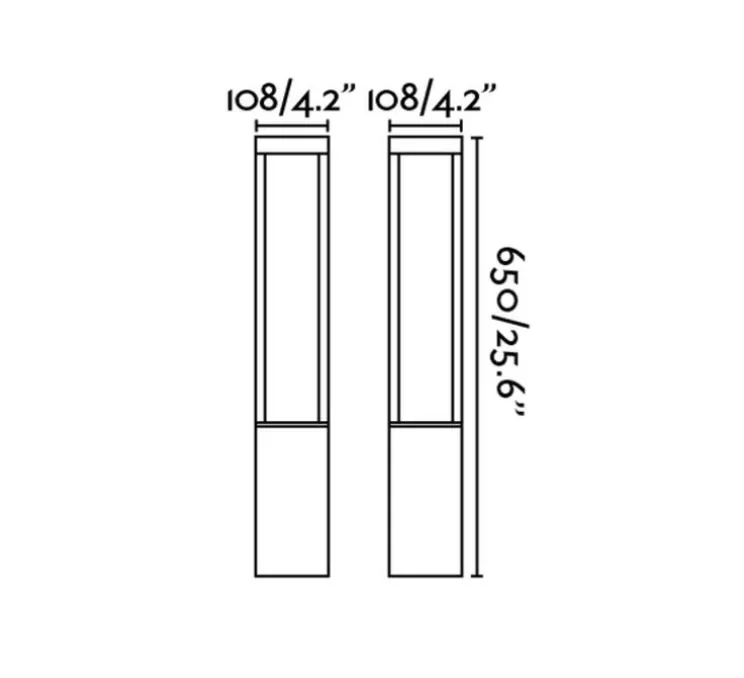 Borne, Agra, gris, 3000K, 420lm, H65cm - FARO