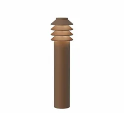 Borne, Bysted Garden longue, Corten, IP65, LED, 2700K, lm, Ø13,2cm, H53,4cm - Louis Poulsen
