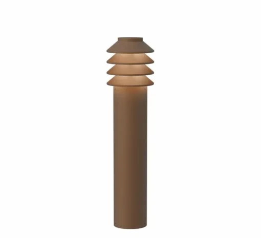 Borne, Bysted Garden longue, Corten, IP65, LED, 2700K, lm, Ø13,2cm, H53,4cm - Louis Poulsen
