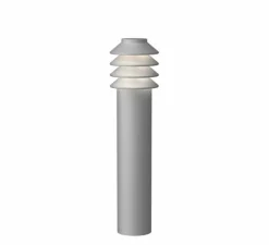Borne, Bysted Garden longue, Aluminium granité, IP65, LED, 2700K, lm, Ø13,2cm, H53,4cm - Louis Poulsen