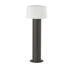 Borne d'extérieur, MUFFIN, gris anthracite, H55,9cm - FARO