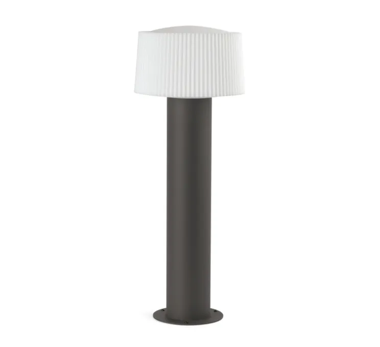 Borne d'extérieur, MUFFIN, gris anthracite, H55,9cm - FARO