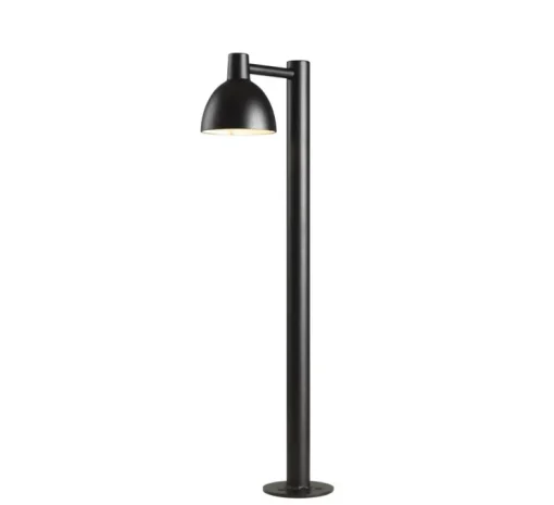 Borne d'extérieur, Toldbod 155, noir granité, IP44, L26,7cm, H90cm - Louis Poulsen