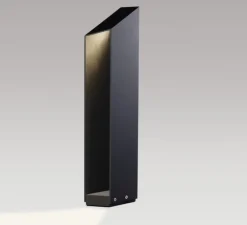 Borne, Domus B55, noir, IP65, LED, 2700K, 505 lm, L14cm, H55cm - Marset