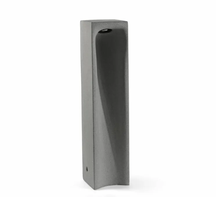 Borne, Grot 700, béton, IP55, LED, 2700K, 77 lm, L15,8cm, H70cm - Faro