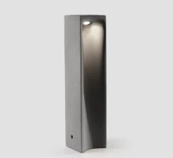 Borne, Grot 700, béton, IP55, LED, 2700K, 77 lm, L15,8cm, H70cm - Faro