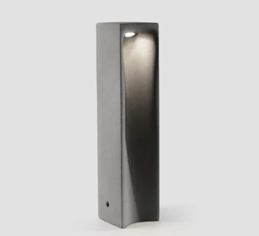 Borne, Grot 700, béton, IP55, LED, 2700K, 77 lm, L15,8cm, H70cm - Faro