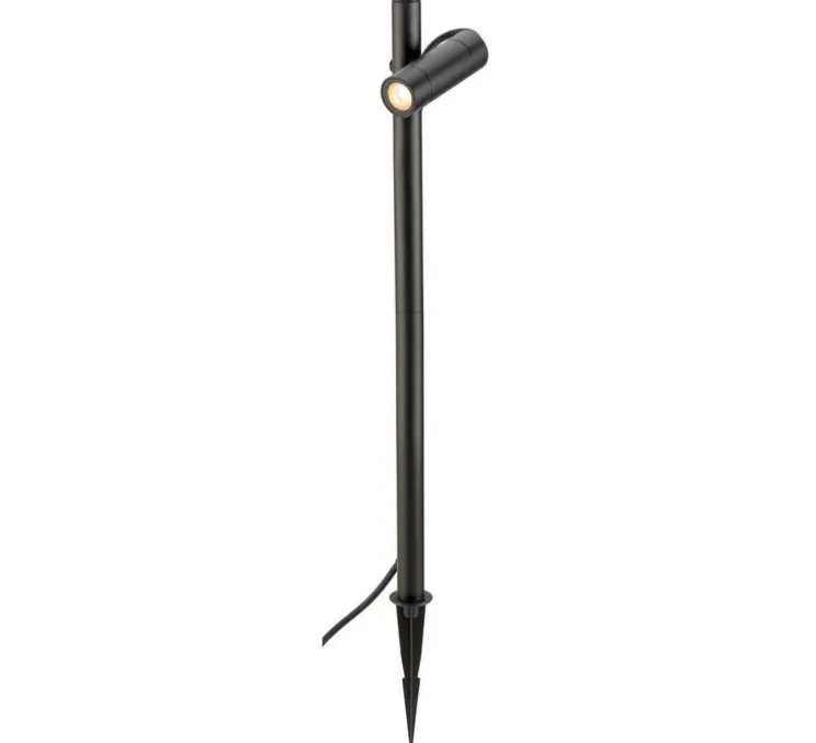 Borne, Helia Slim, noir, IP65, LED, 3000K, 450 lm, L12cm, H60cm - SLV
