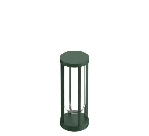 Borne, In Vitro, vert forêt, IP65, LED, 2700K, 667 lm, Ø15,5cm, H40cm - Flos