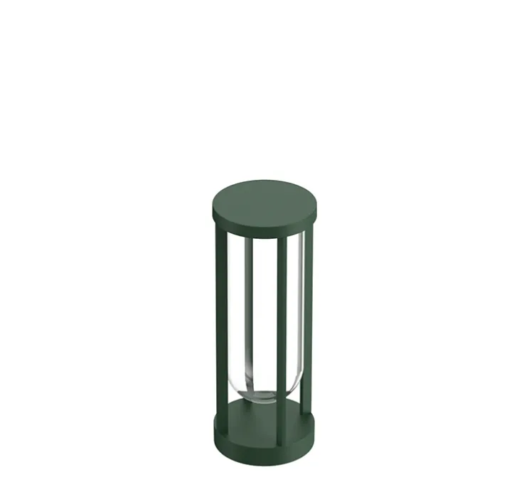 Borne, In Vitro, vert forêt, IP65, LED, 2700K, 667 lm, Ø15,5cm, H40cm - Flos