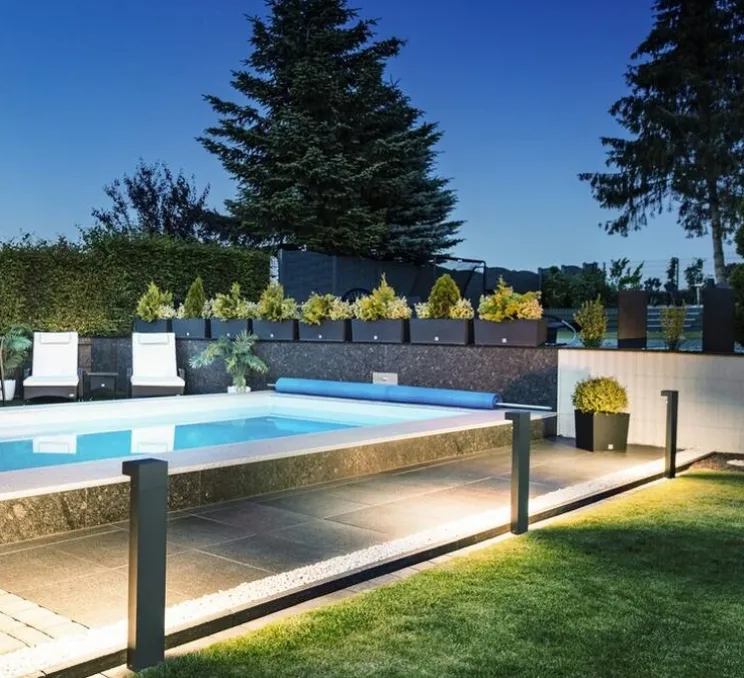 Borne, L-Line Out 80, anthracite, IP65, LED, 3000-4000K, 490 lm, L15cm, H80cm - SLV