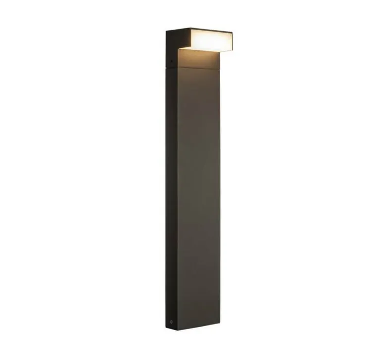 Borne, L-Line Out 80, anthracite, IP65, LED, 3000-4000K, 490 lm, L15cm, H80cm - SLV